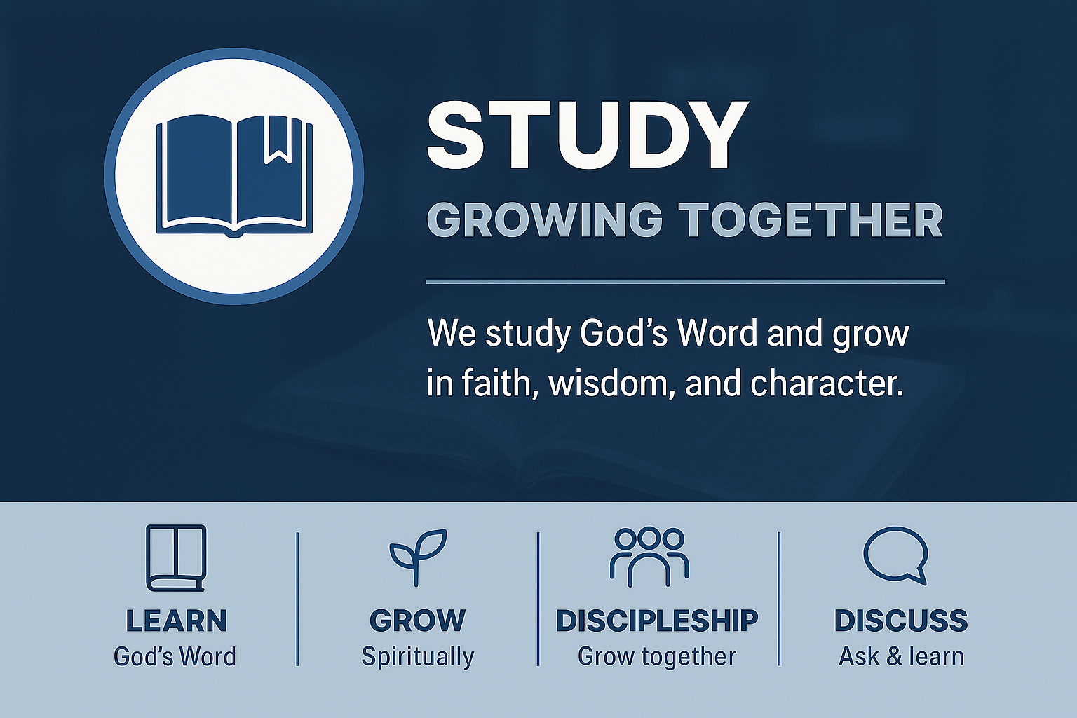 Study. Growing Together